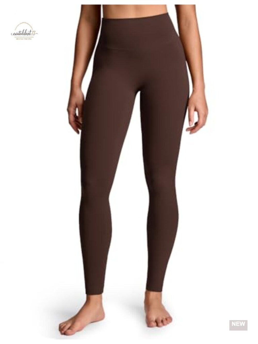 HeyNuts No Front Seam Yoga Leggings High Rise 28" Inseam